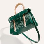Goyard Saigon Structured Mini Bag Green - Image 5